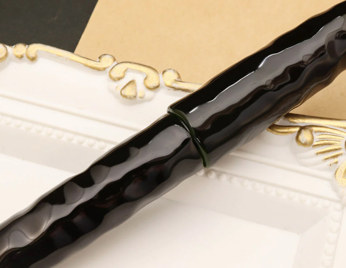 Wancher Dream Fountain Pen | AIZU URUSHI - KIKKOU-NURI - MIDORITAMENURI