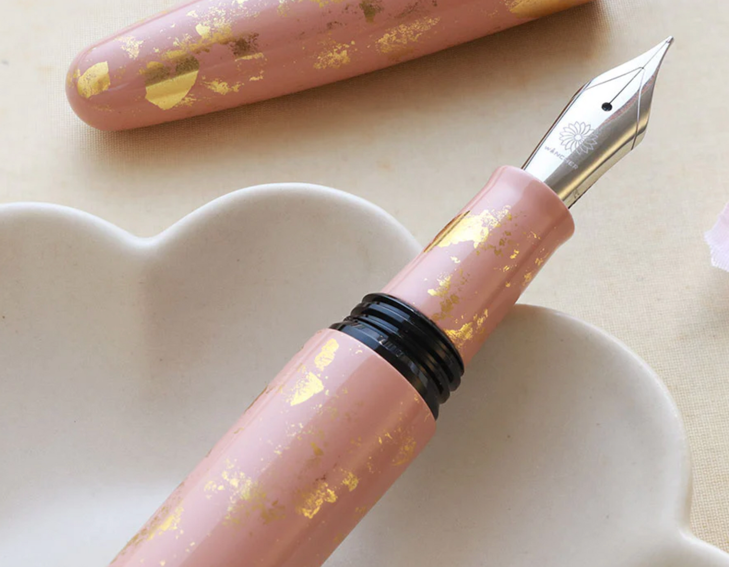 Wancher Dream Fountain Pen | Kyoto Urushi Kotoiro - Kyoto Cherry Blossom