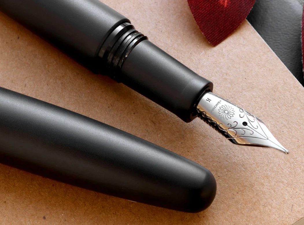 Wancher Dream Fountain Pen | TRUE EBONITE - MATT BLACK