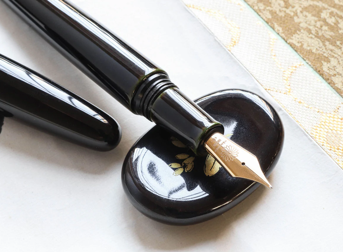 Wancher Dream Fountain Pen | TRUE URUSHI - MIDORI TAMENURI