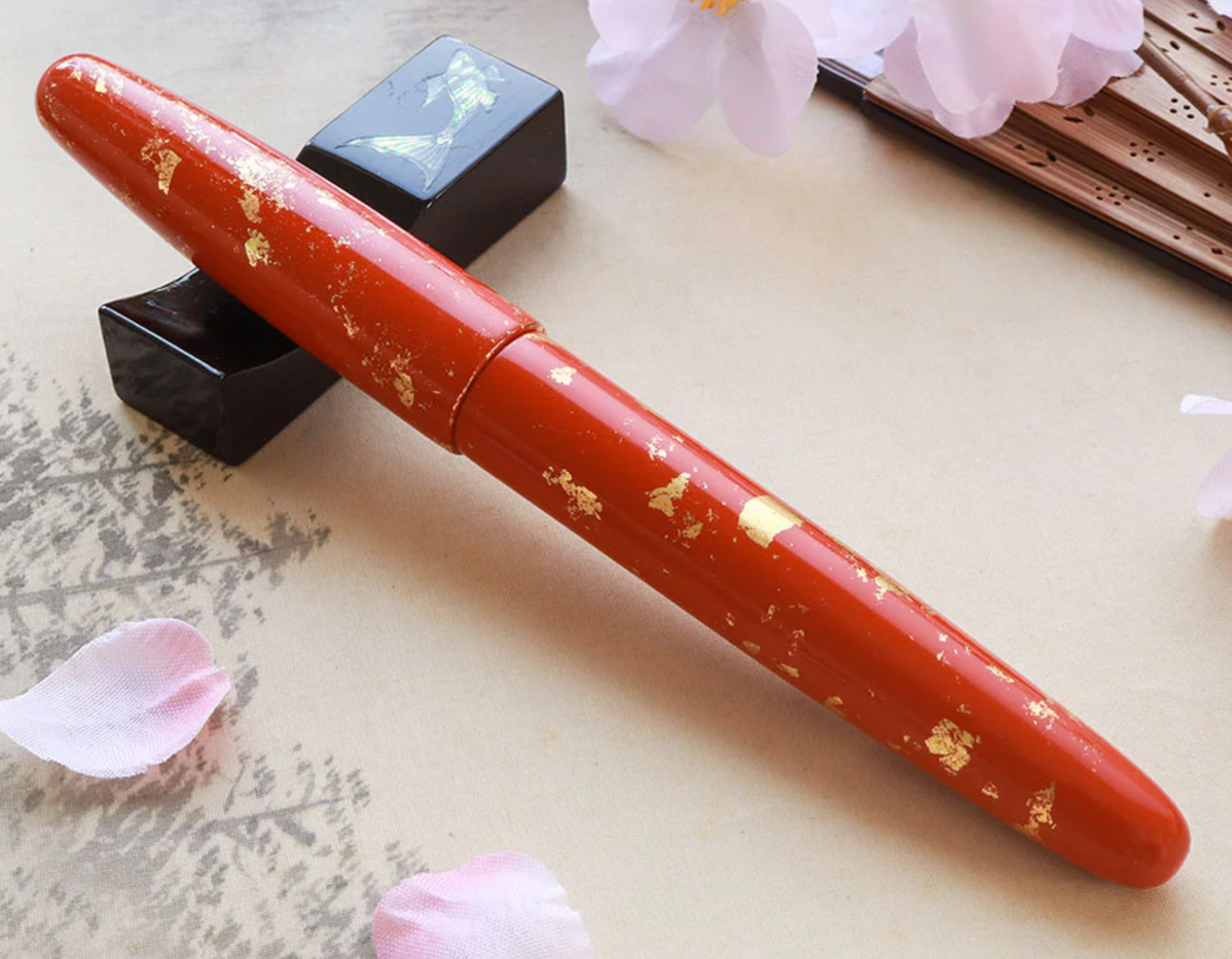 Wancher Dream Fountain Pen | Kyoto Urushi Kotoiro - Fushimi Inari Taisha