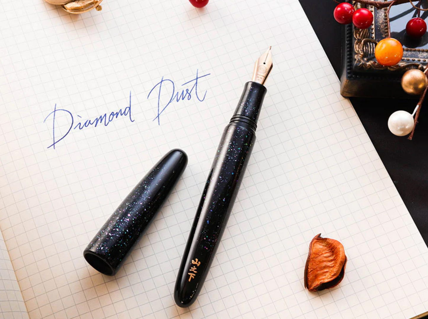 Wancher Dream Fountain Pen | Raden Diamond Dust