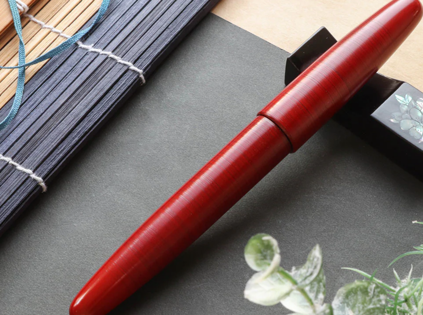 Wancher Dream Fountain Pen | AIZU URUSHI - KOMA -Nuri