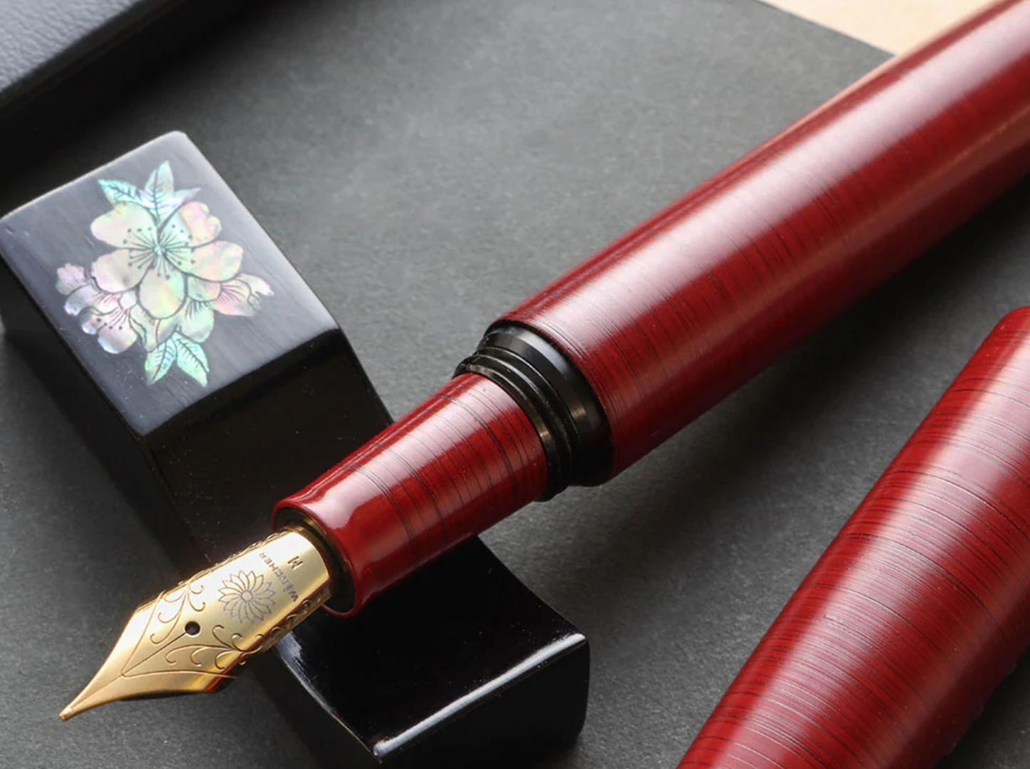 Wancher Dream Fountain Pen | AIZU URUSHI - KOMA -Nuri