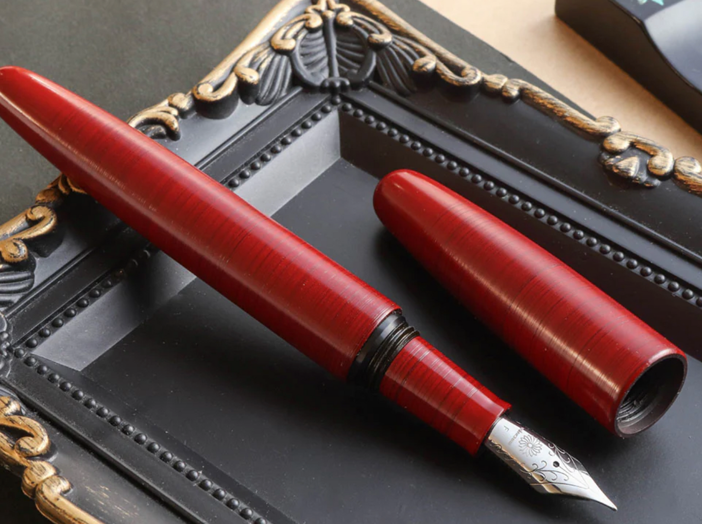 Wancher Dream Fountain Pen | AIZU URUSHI - KOMA -Nuri