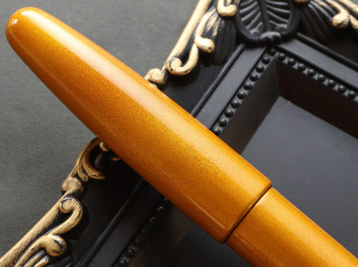 Wancher Dream Fountain Pen | AIZU URUSHI - Metallic Nashiji