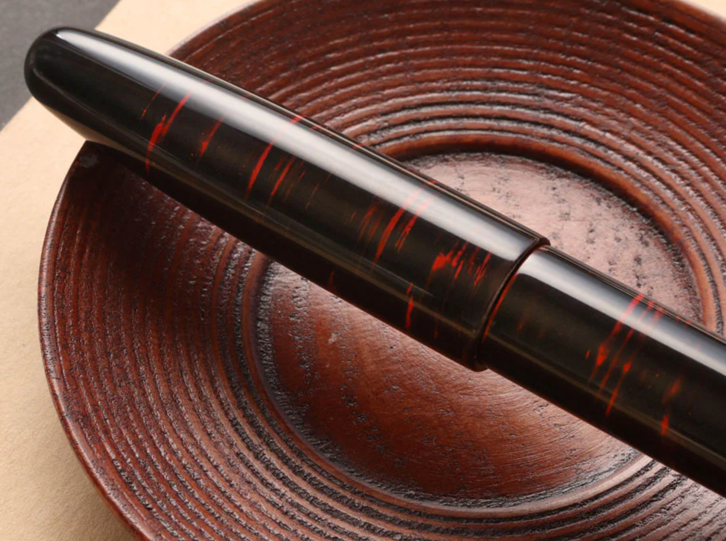 Wancher Dream Fountain Pen | AIZU URUSHI - AKEBONO -Nuri