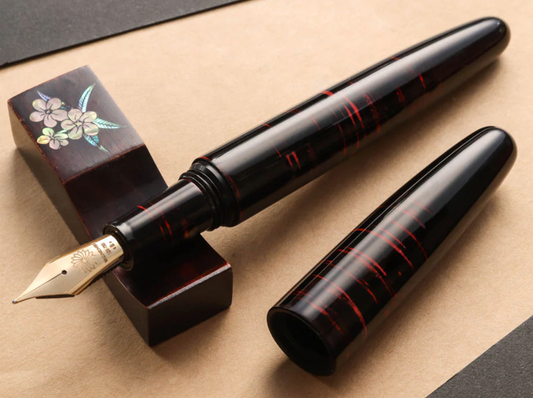 Wancher Dream Fountain Pen | AIZU URUSHI - AKEBONO -Nuri