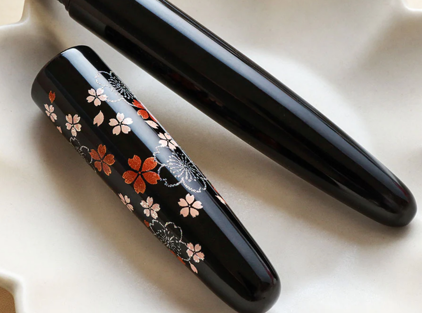 Wancher Dream Fountain Pen | Echizen Urushi - Omoide Sakura -