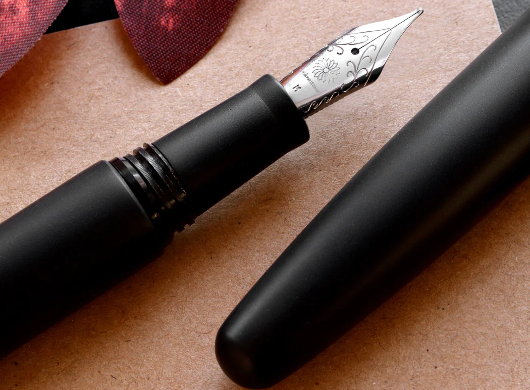 Wancher Dream Fountain Pen | TRUE EBONITE - MATT BLACK