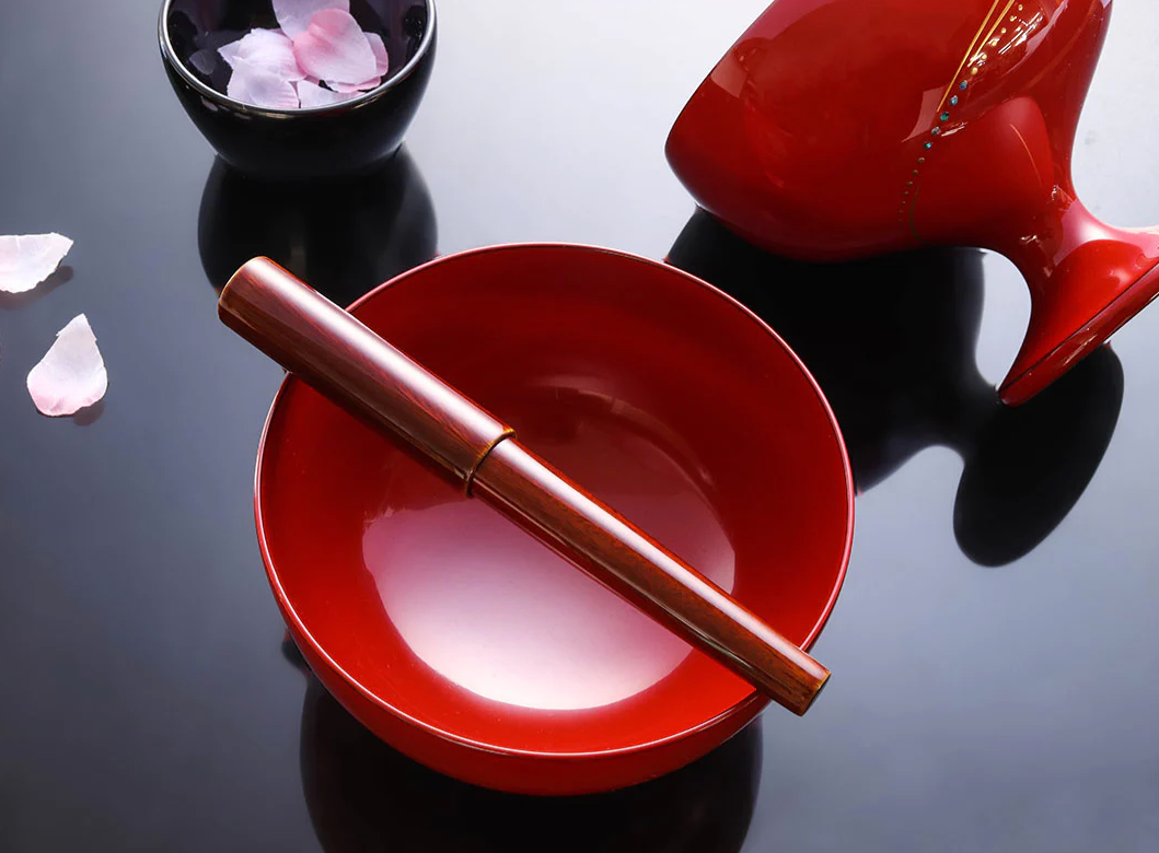 Wancher Fountain Pen | SEKAI AIZU URUSHI - VERAWOOD