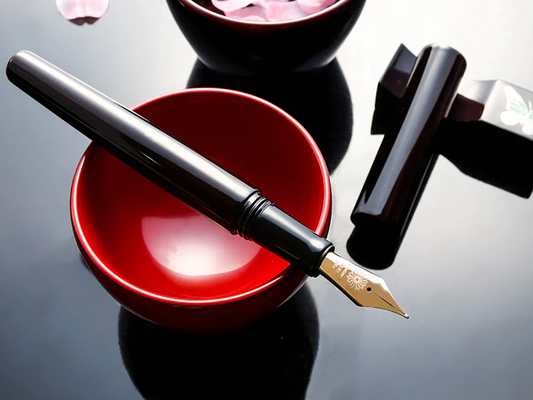 Wancher Fountain Pen | SEKAI AIZU URUSHI - EBONY