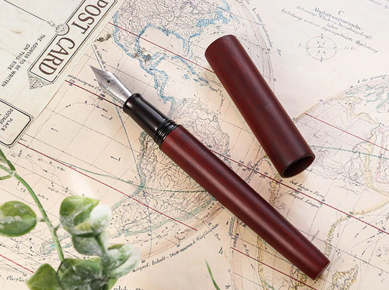 Wancher Fountain Pen WORLD TREE - SANDALWOOD